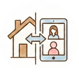 訪問／オンライン 片付け対応